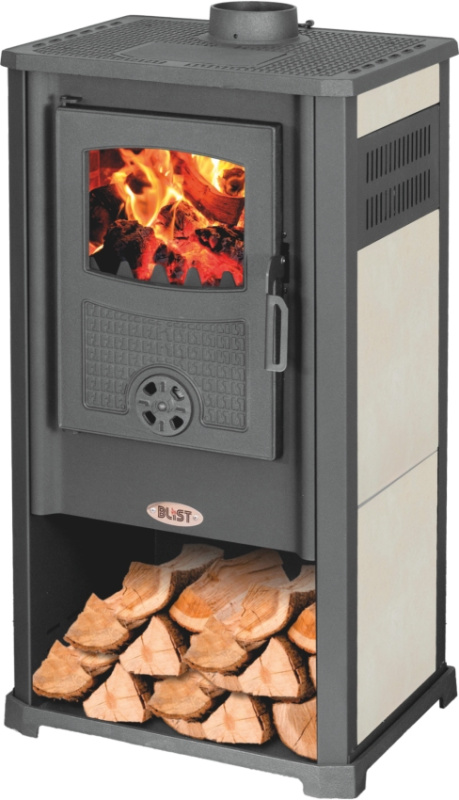 Krbová kamna Blist Konzul N 9 kW - Beige