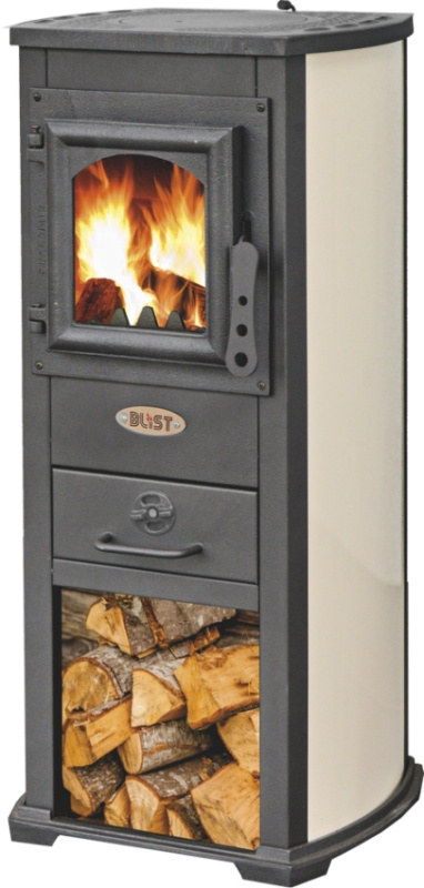 Krbová kamna Blist Ekonomik LUX / BERNA LUX - Beige