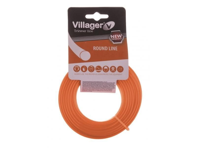 Kulatá struna do vyžínače Villager 2,7 mm × 15 m 3926.90.97
