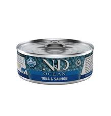 KRMIVO N&D CAT OCEAN TUNA AND SALMON 70 GR