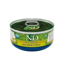 KRMIVO N&D CAT PRIME WILD BOAR & APPLE 70 GR