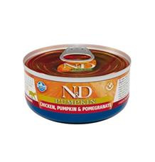 KONZERVA N&D CAT CHICKEN, PUMPKIN & POMEGRANATE 70 GR