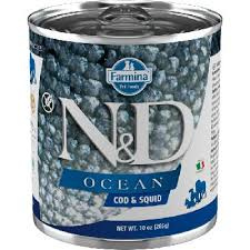 N&D DOG OCEAN Adult Codfish & Squid Mini 140g