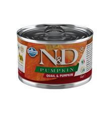 N&D DOG PUMPKIN Adult Quail & Pumpkin Mini  140 g + 1 ks  ZDARMA