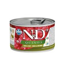 N&D DOG QUINOA Duck & Coconut Mini 140 g + 1 ks  ZDARMA