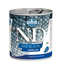 N&D DOG OCEAN Adult Salmon & Codfish 285 g + 1 ks  ZDARMA