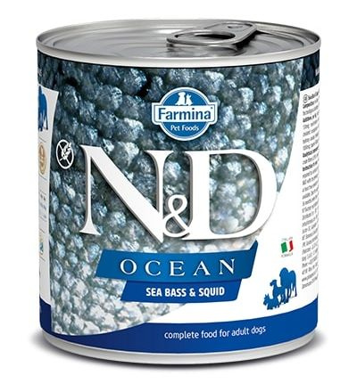 N&D DOG OCEAN Adult Codfish & Squid 285 g + 1 ks  ZDARMA