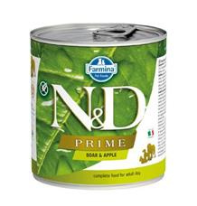 N&D DOG PRIME Adult Boar & Apple  285 g + 1 ks  ZDARMA