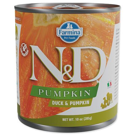 N&D DOG PUMPKIN Adult Duck & Pumpkin 285 g + 1 ks  ZDARMA