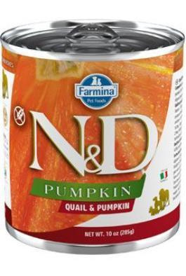 N&D DOG PUMPKIN Adult Quail & Pumpkin  285 g + 1 ks  ZDARMA