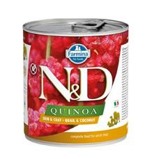 N&D DOG QUINOA Quail & Coconut 285 g + 1 ks  ZDARMA