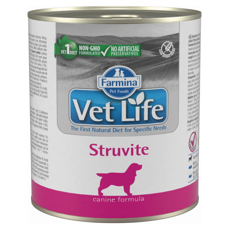 Vet Life Natural Dog konz. Struvite 300g
