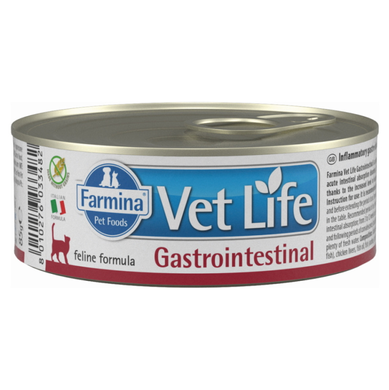 Vet Life Natural Cat konz. Gastrointestinal 85g