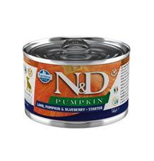 N&D DOG PUMPKIN Starter Lamb & Blueberry Mini 140 g + 1 ks  ZDARMA