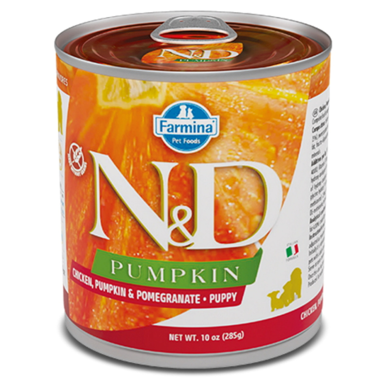 N&D DOG PUMPKIN Puppy Chicken & Pomegranate 285 g + 1 ks  ZDARMA