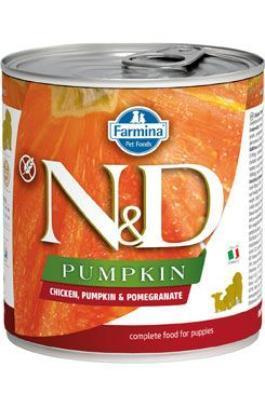 N&D DOG PUMPKIN Puppy Chicken & Pomegranate 285 g + 1 ks  ZDARMA