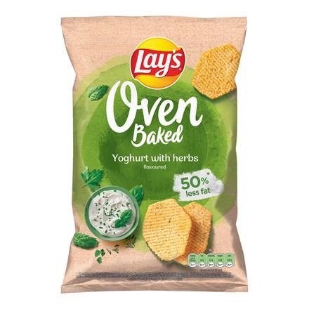 Lay's Chipsy oven baked jogurt a bylinky