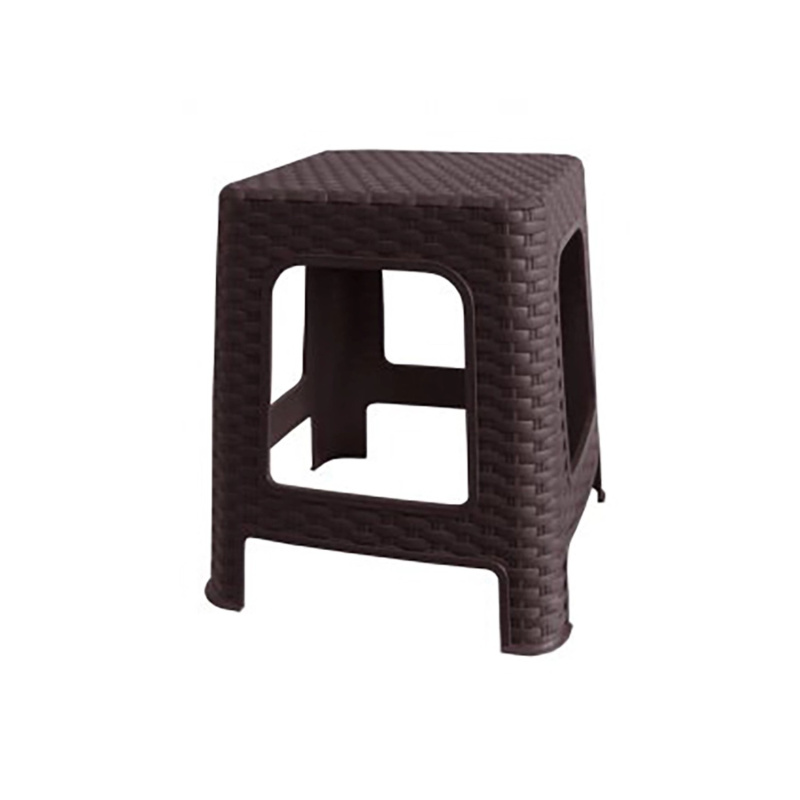 MEGA PLAST Taburet wenge 33 x 33 x 36 cm
