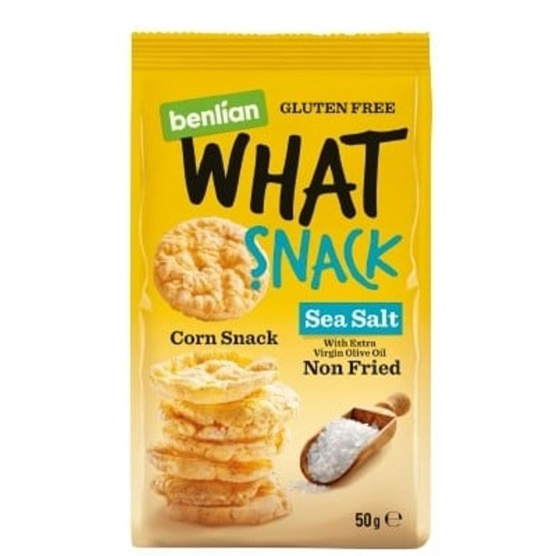 Benlian Kukuřičný snack s mořskou solí bez lepku
