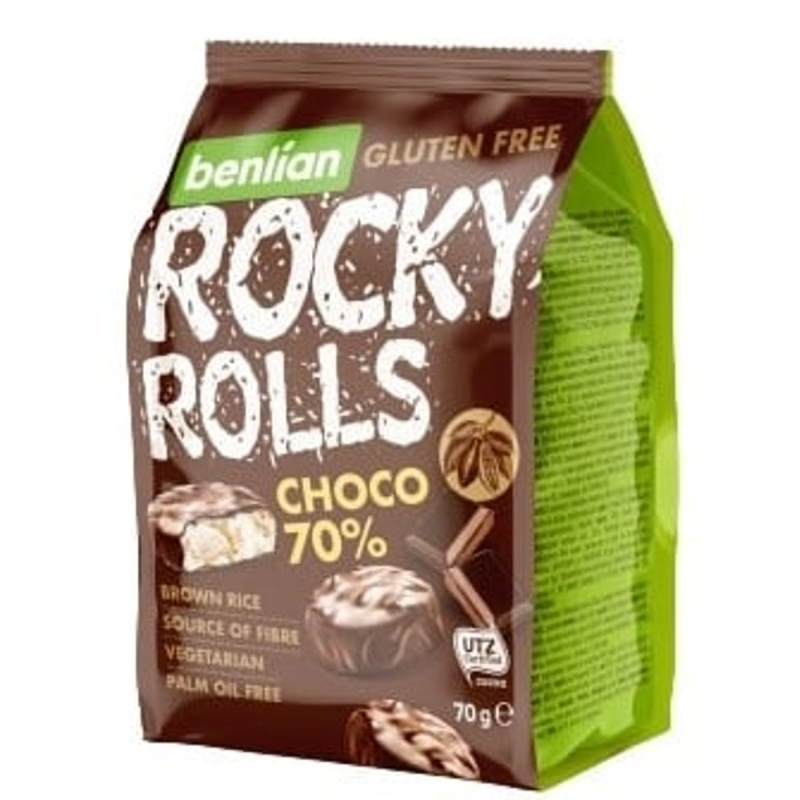 Benlian Rýžový snack s čokoládovou polevou bez lepku