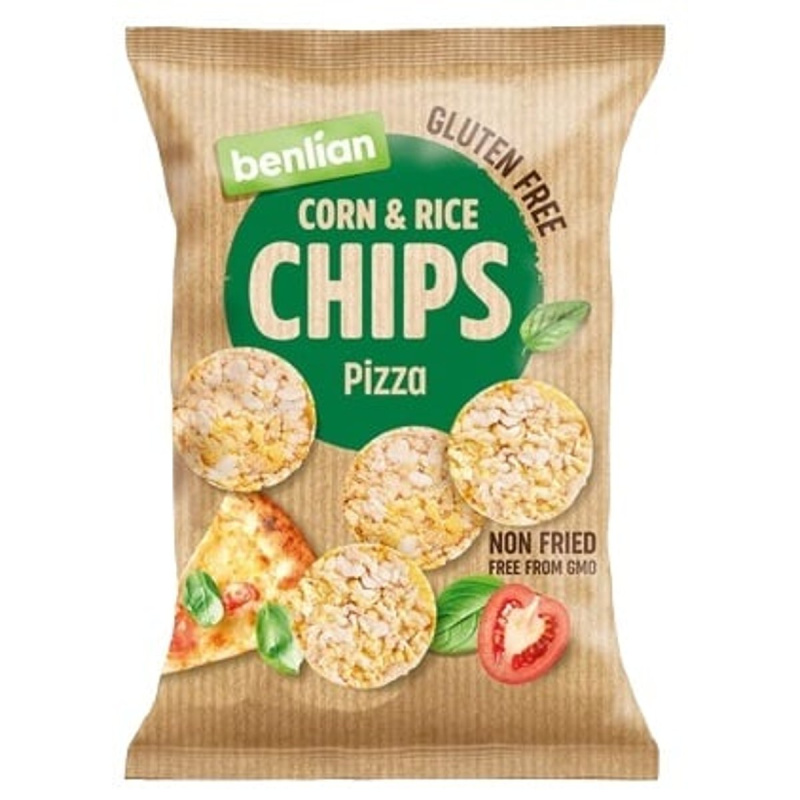 Benlian Kukuřičné chipsy pizza