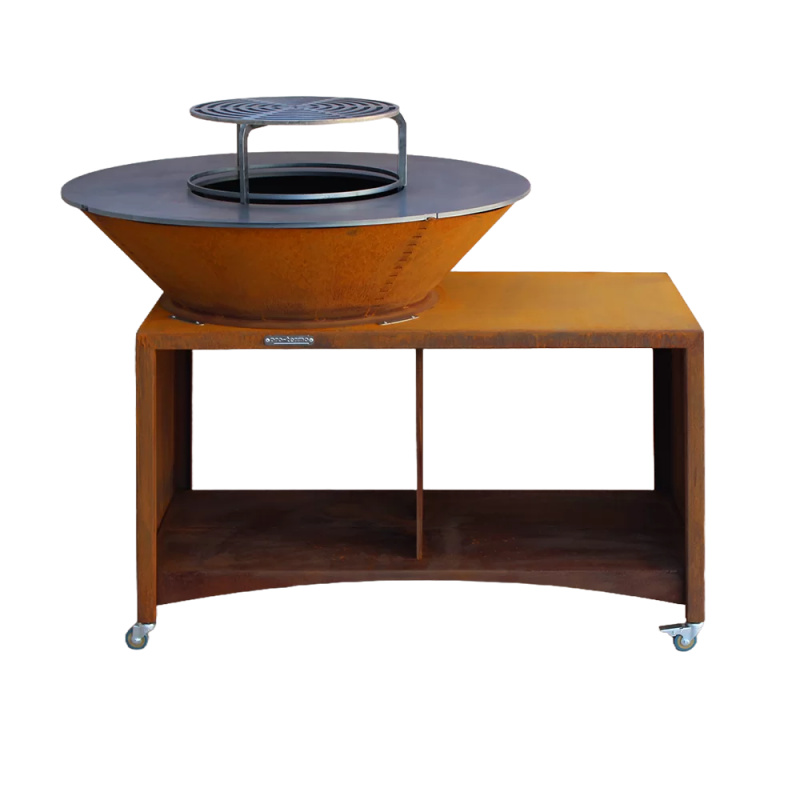 PRO-TERMO Grilovací ohniště FIESTA ISLAND COR-FE 100 - hnědá