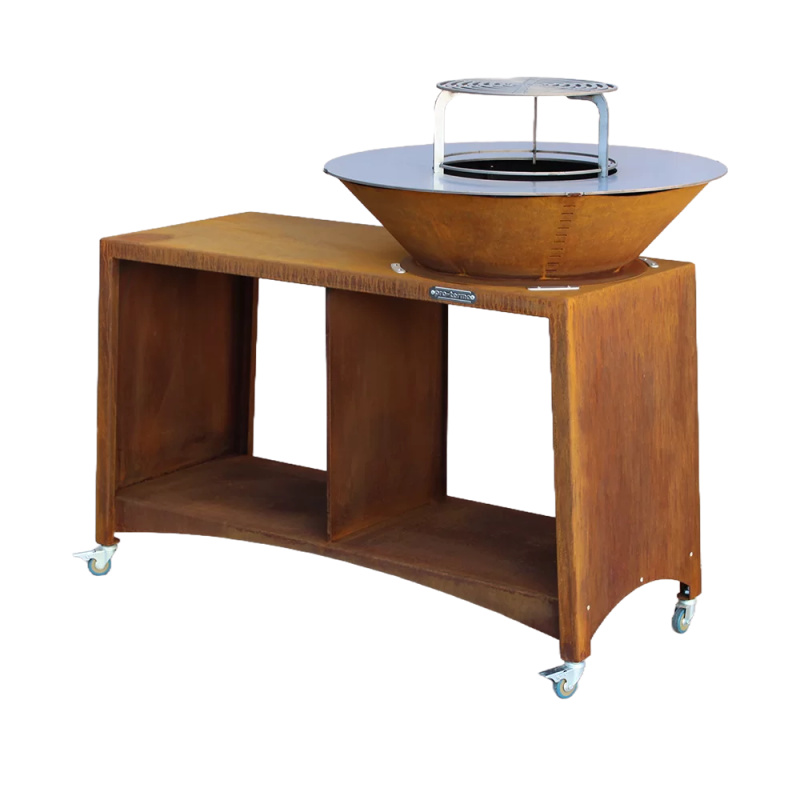 PRO-TERMO Grilovací ohniště FIESTA ISLAND COR-CR 75 - hnědá