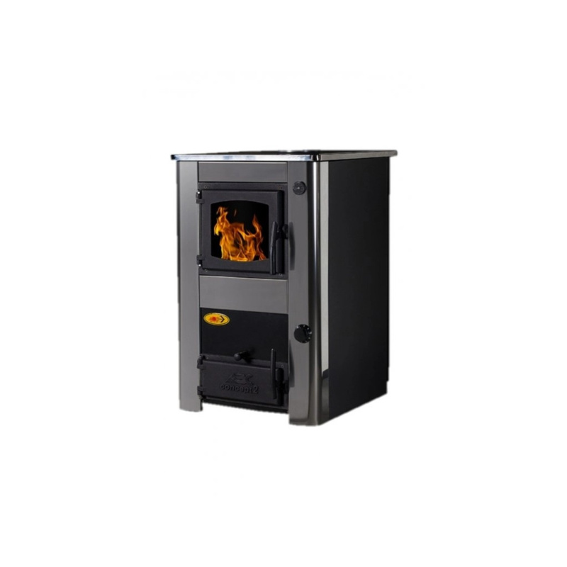 ABC Sporák CONCEPT 2 MINI THERMO HYDRO, 17,1 kW, nerez, 56,5 x 56,5 x 85 cm