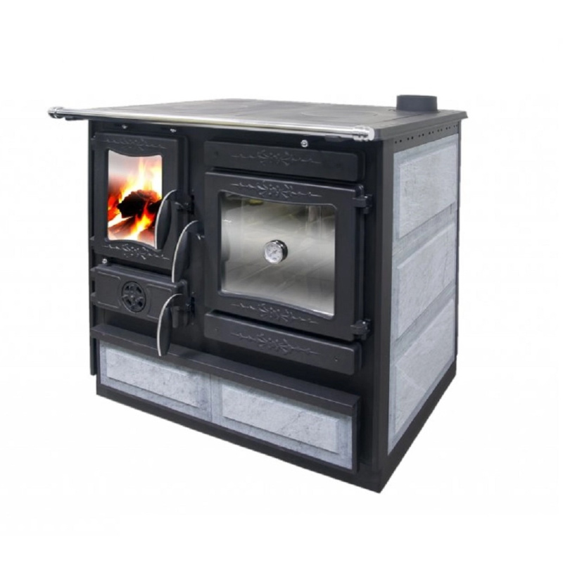 GUČA Krbová kamna GULIVER Smart, 10,5 kW, mastek, 90 x 66,5 x 86 cm, P