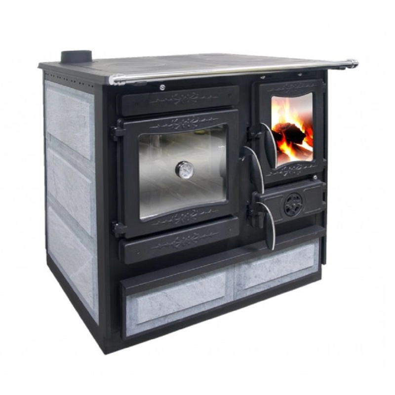 GUČA Krbová kamna GULIVER Smart, 10,5 kW, mastek, 90 x 66,5 x 86 cm, L