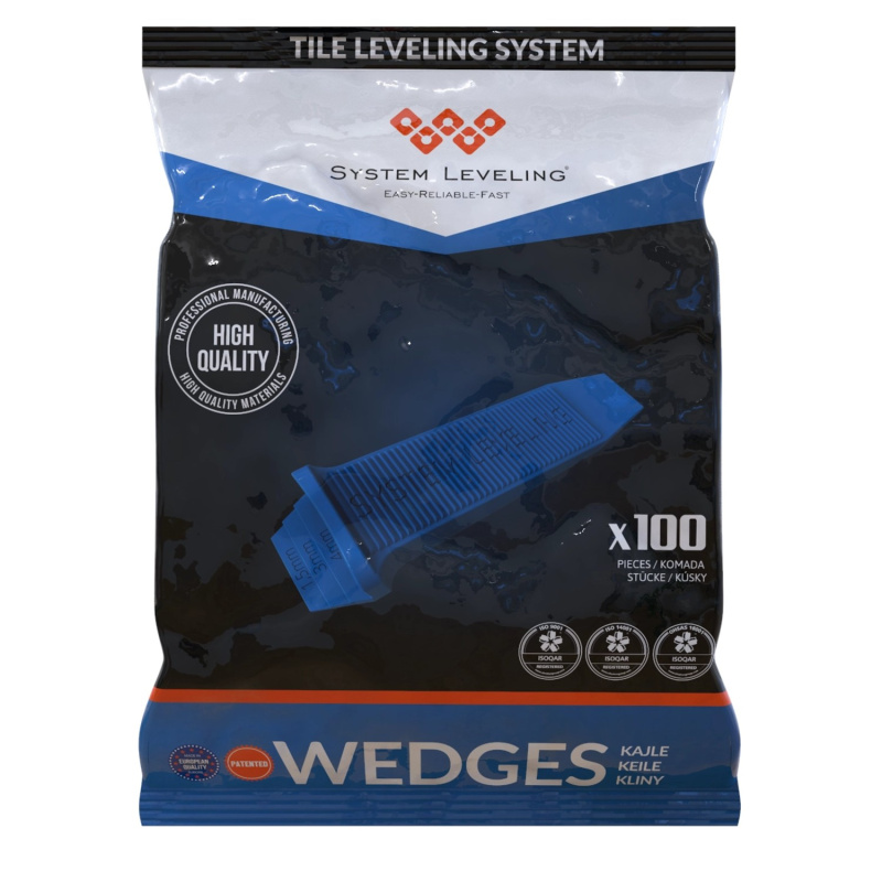 System Leveling Klíny, 100 ks