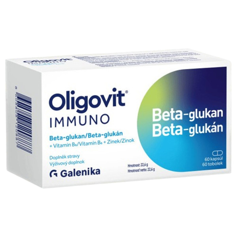 Oligovit IMMUNO Beta-glukan 60 tobolek