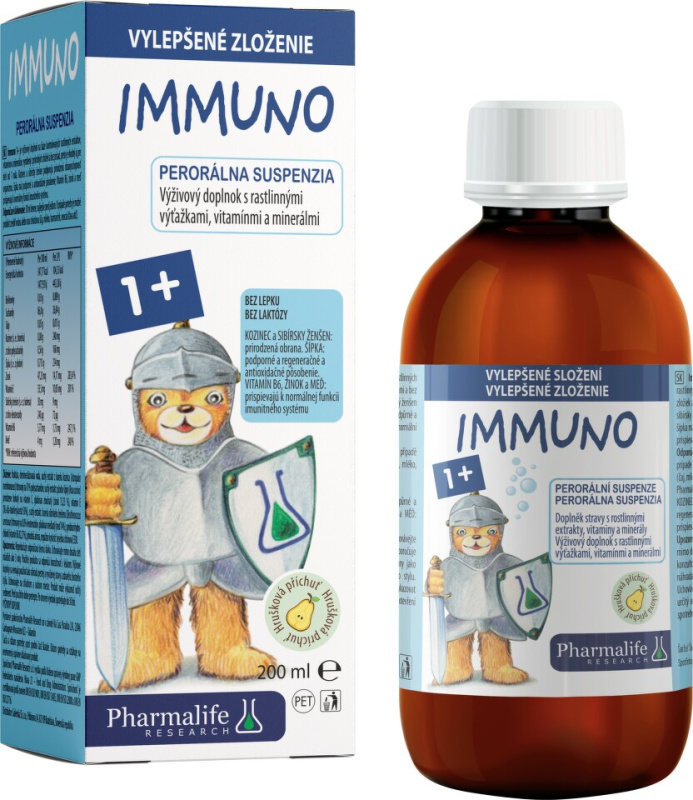 Pharmalife Imunno 1r+ perorální suspenze 200 ml