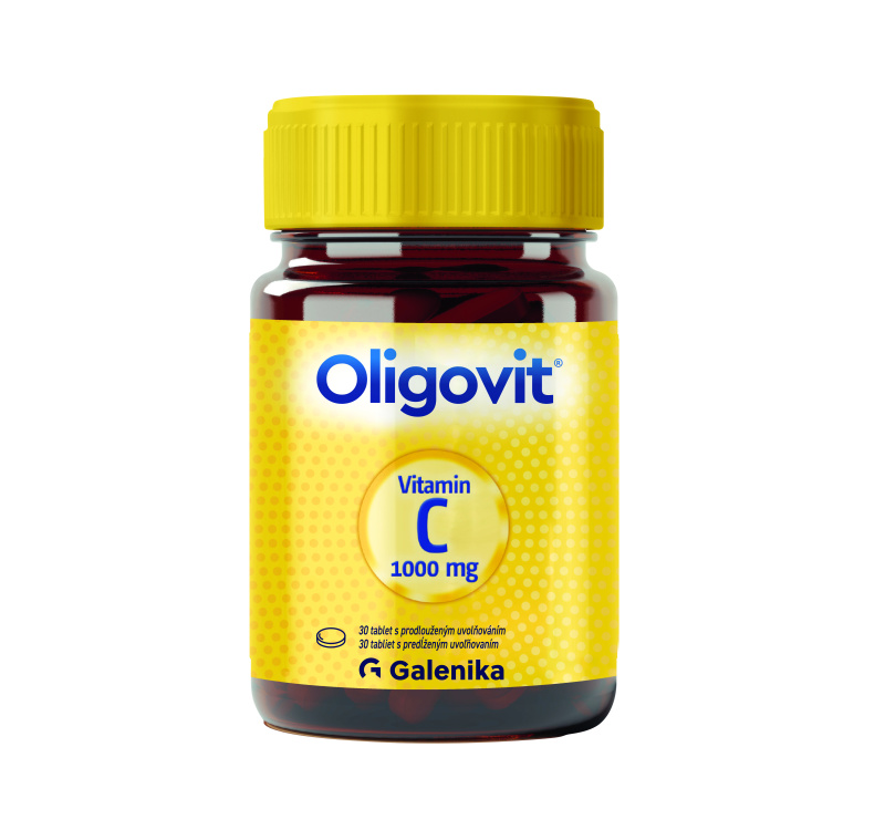 Oligovit Vitamin C 1000 mg 30 tablet s prodlouženým uvolňováním