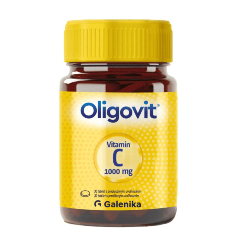 Oligovit Vitamin C 1000 mg 30 tablet s prodlouženým uvolňováním
