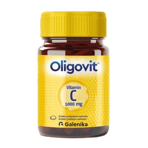 Oligovit Vitamin C 1000 mg 60 tablet s prodlouženým uvolňováním