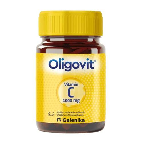 Oligovit Vitamin C 1000 mg 60 tablet s prodlouženým uvolňováním