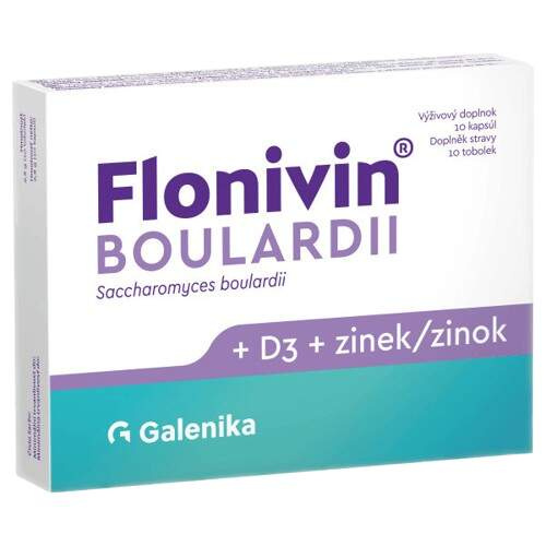 Flonivin BOULARDII + D3 + zinek 10 tobolek