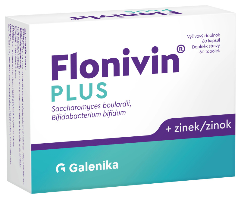 Flonivin PLUS + zinek 60 tobolek