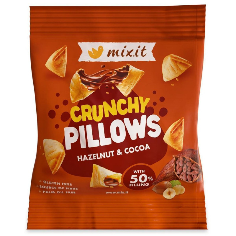 Mikulášská taška - dárek - Mixit křupavé polštářky lískový oříšek a kakao zdarma