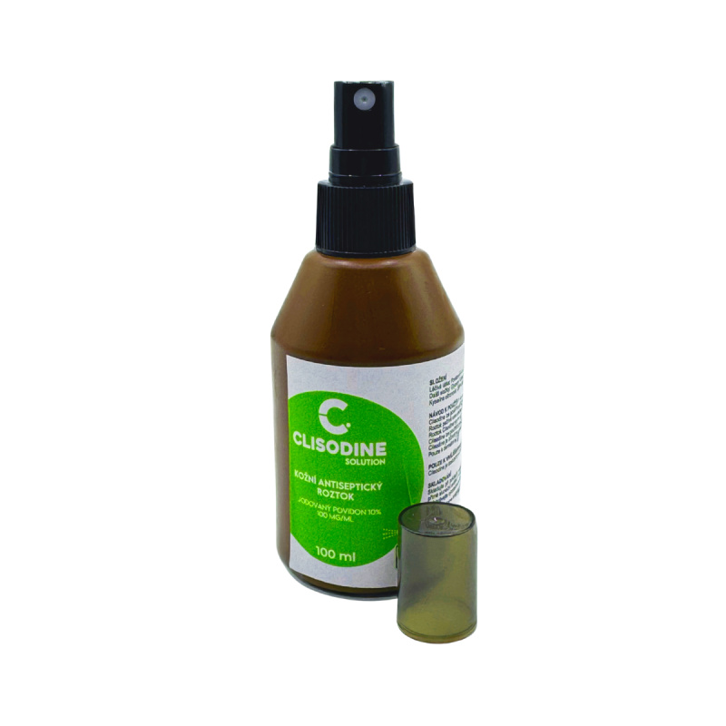 CLISODINE Kožní antiseptický roztok sprej 100 ml