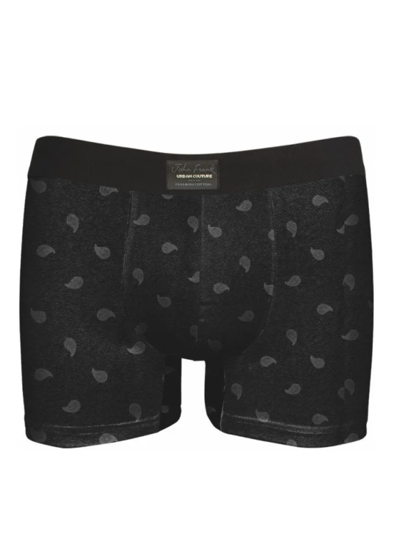 Boxerky JOHN FRANK JFBUC111 Barva: Černá, Velikost: XXL