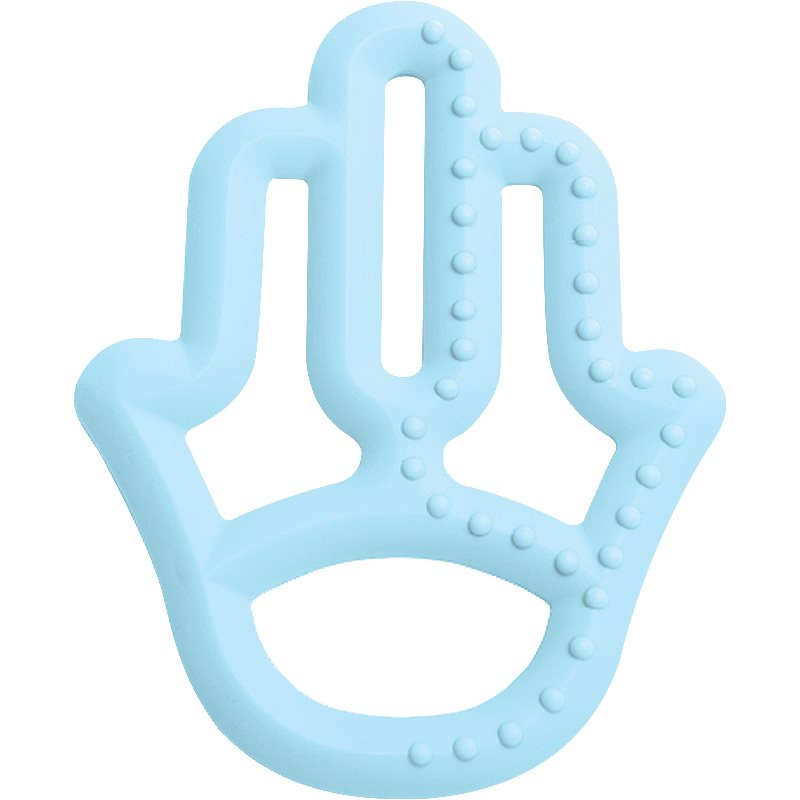 Minikoioi Teether Silicone kousátko 3m+ Blue 1 ks