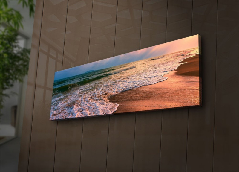 Dekorativní LED osvětlený obraz na plátně 3090İACT-72