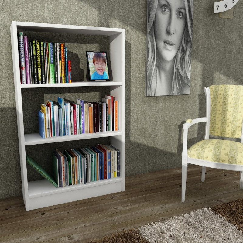 Knihovna Cella - White