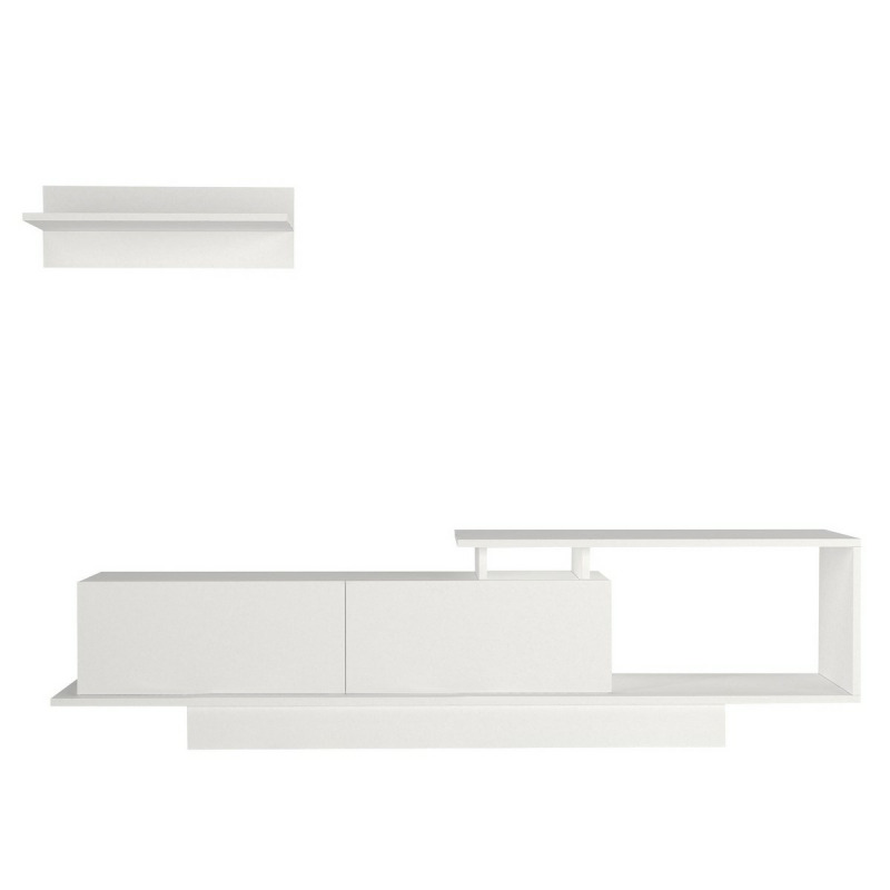 TV stěna / Sestava pod TV Asos - White