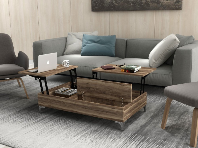 Konferenční stolek Esinti - Walnut