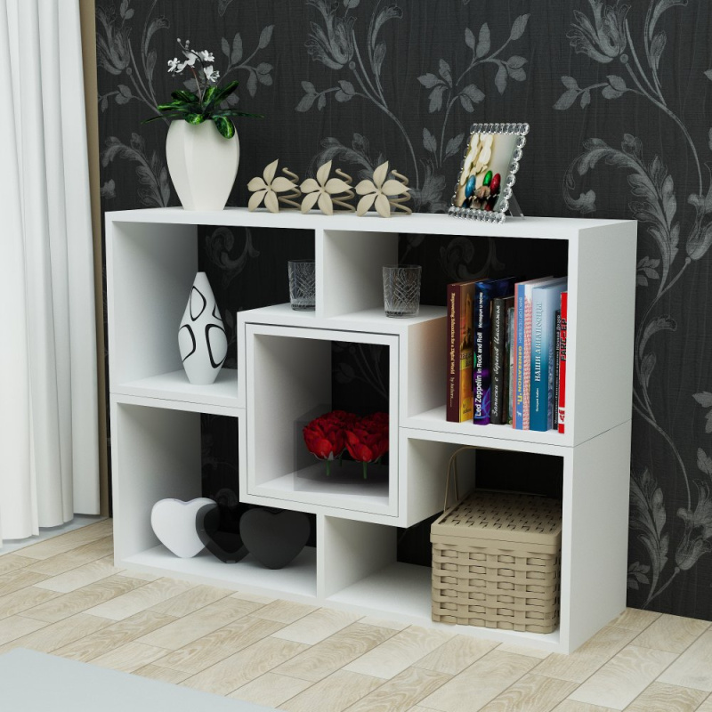 Knihovna Beled - White