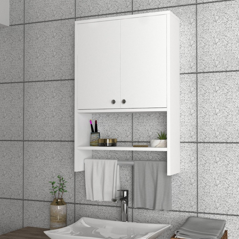 Koupelnová skříňka Vira - White