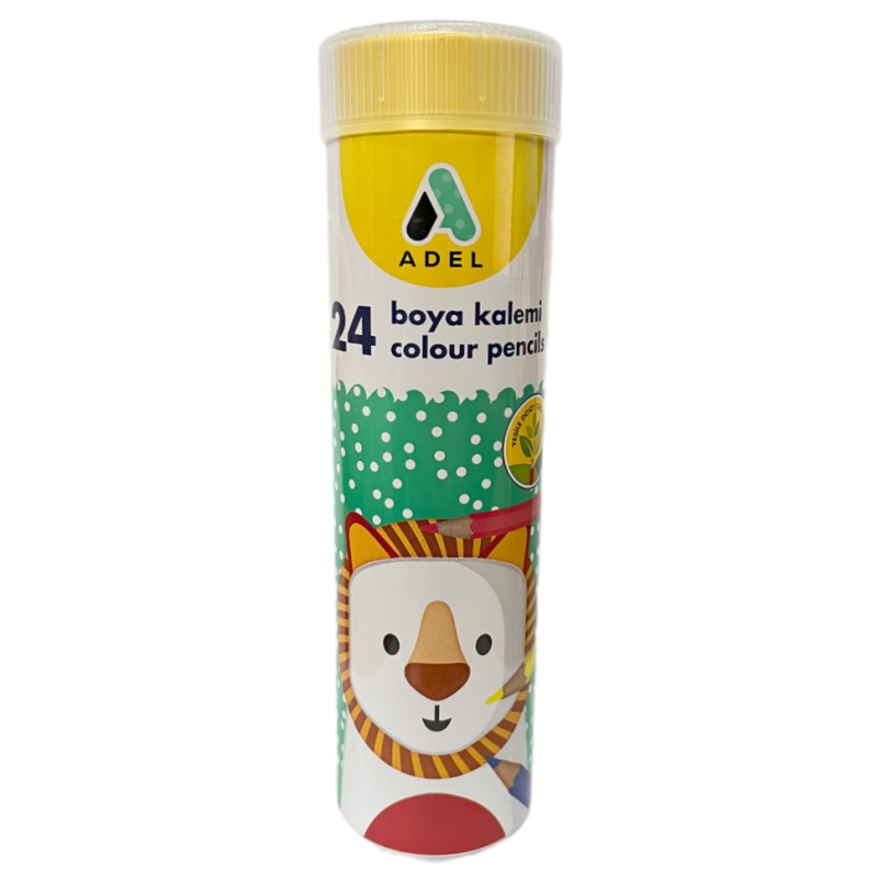 Pastelky šestihranné sada (24ks) - zákadní mix